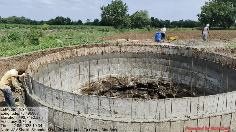 नरेगा अंतर्गत विहीर कामे